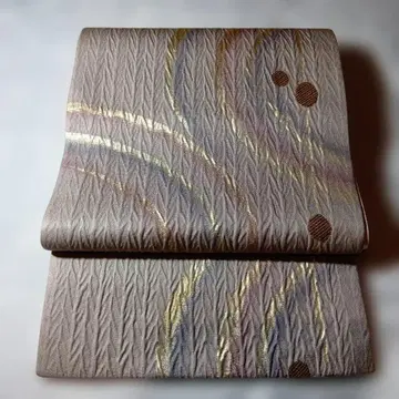 부풀린 직조 전통 후쿠로 오비 긴 길이