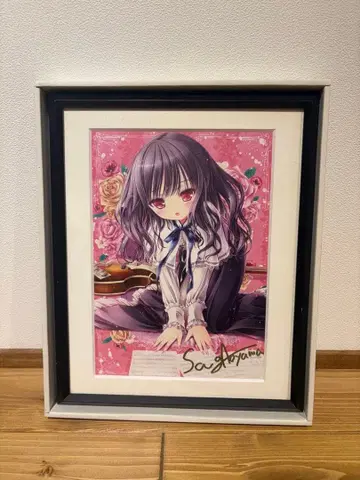 천사의 3P 단풍곡 계곡 노조미 사인 포함 원화