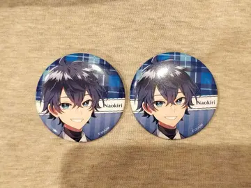 나오키리 캔 배지 2개 세트 (흠집 있음)