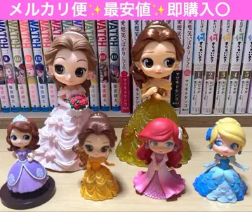 디즈니 프린세스 피규어 6체 세트 Qposket 등 묶음 판매