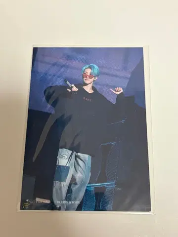 세븐틴 나고야 입장 특전 브로마이드 디에잇