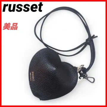 새상품급 russet 하트 모티브 숄더 스트랩 참