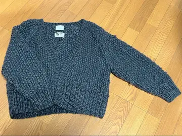 yuni KHWOPA 니트 가디건 다크 그레이