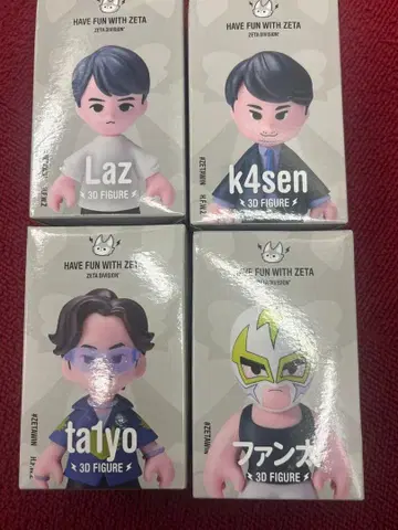 ZETA DIVISION GiGO 한정판 3D FIGURE 4종