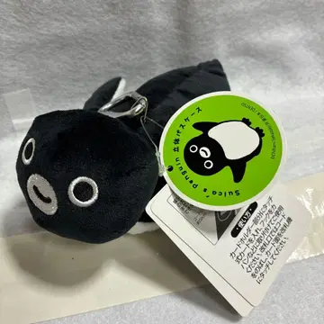 Suica 수박펭귄 봉제인형 스트랩 카라비너 포함