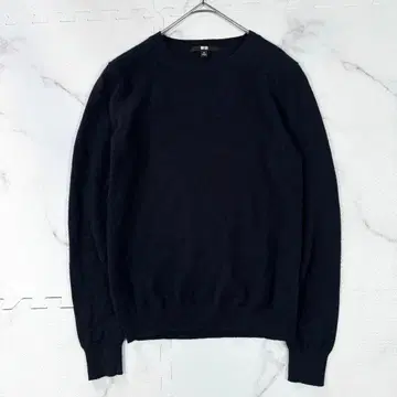 8 새상품급 유니클로 UNIQLO 캐시미어 100% 스웨터