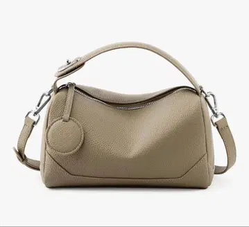 [MFFOR] 천연 가죽 여성용 숄더백 핸드백 그레이지