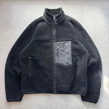 레어 00s 캐나다제 파타고니아 클래식 레트로X 블랙 L
