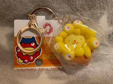 간사이 박람회 폼폼푸딩 산리오 미야쿠미야쿠 변신 키링 새상품