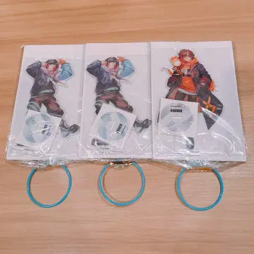 Crazy Raccoon 빅 아크릴 스탠드 3개 세트