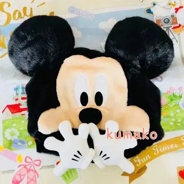 [새상품] 팬캡*미키*캡*보들보들*디즈니 리조트