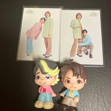 미세스 FJORD 피요르드 가챠 SD 피규어 2개 & 포토 카드 2장