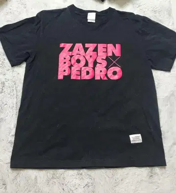 ZAZEN BOYS x PEDRO 콜라보 T셔츠