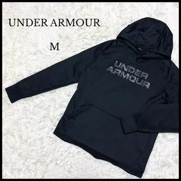 [ UNDER ARMOUR ] 언더아머 풀오버 후디 M 블랙