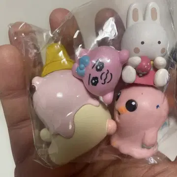 캡슐 토이 아이스크림 캐릭터 4체 세트