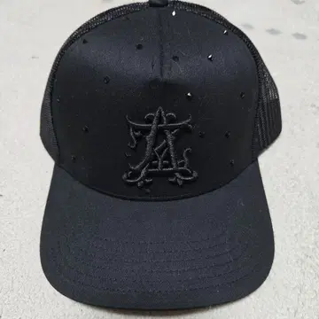 AVALANCHE 블랙 메쉬 캡