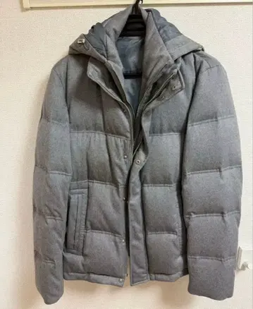 새상품급 Calvin Klein 캘빈클라인 다운 자켓 그레이 L