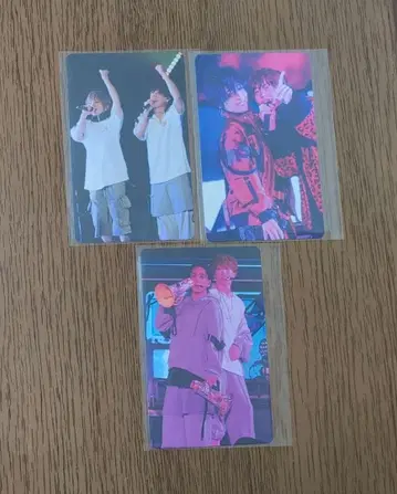 우라시마사카타센 포토 카드 3장 세트