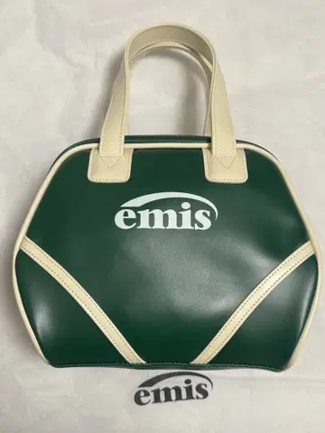 emis 한국 브랜드 보스턴 백 핸드백 그린