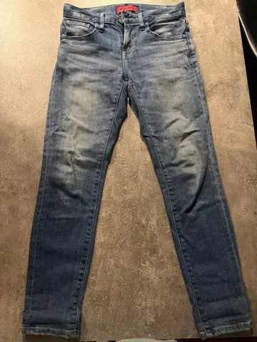 RED CARD 스키니 데님 라이트 블루 21인치