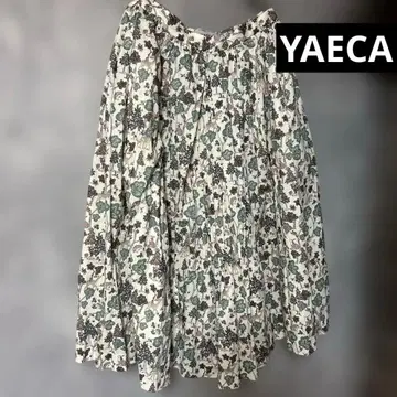 야에카 코튼 큐롯 팬츠 애니멀 올 패턴 S