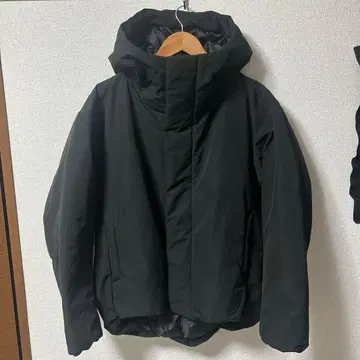 MUJI의 워셔블 충전솜 후드 자켓