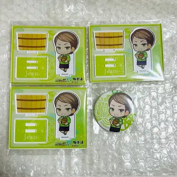 진격의 거인 장 아크릴 스탠드 캔뱃지 극락탕