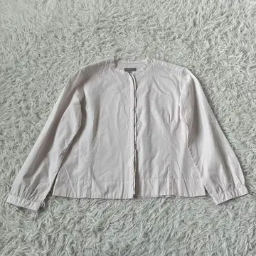 MARGARET 마가렛호웰 노카라 셔츠 핑크