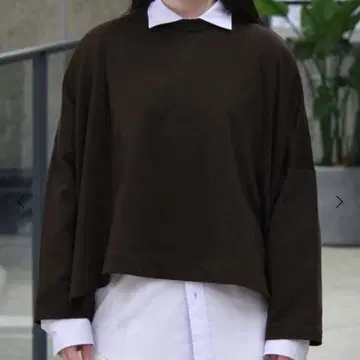 HAVERSACK 코튼 플레어 맨투맨