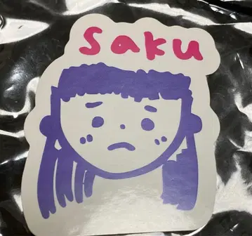 엔도 사쿠라 노기자카 카페 니가오에 스티커