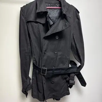 MURDER LICENSE 마더라이선스 블랙 트렌치코트 48