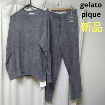 새상품 GELATO PIQUE 남성용 룸웨어 셋업 상하의 M