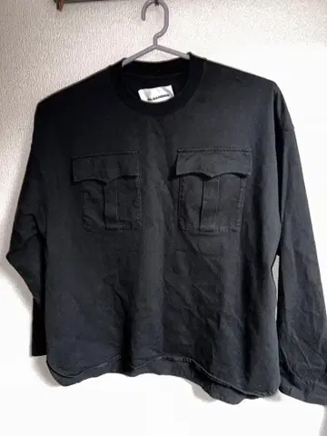 질 샌더 티셔츠 롱 슬리브 롱T 사이즈 M