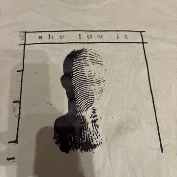 she luv it x Black Dots 티셔츠