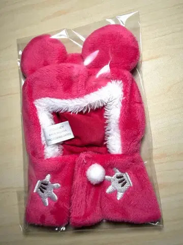 디즈니 스토어 시크릿 판초 빨간색 레드