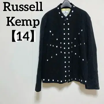 Russell Kemp [14] 긴팔 가디건 자켓 블랙