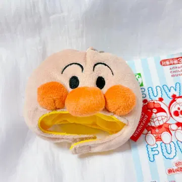 호빵맨 뮤지엄 미니 키구루미 캡 스트랩 호빵맨