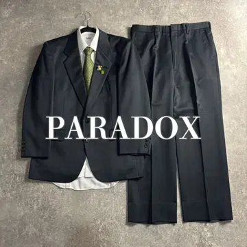 [vintage] 셋업 싱글 수트 그린 극상 울