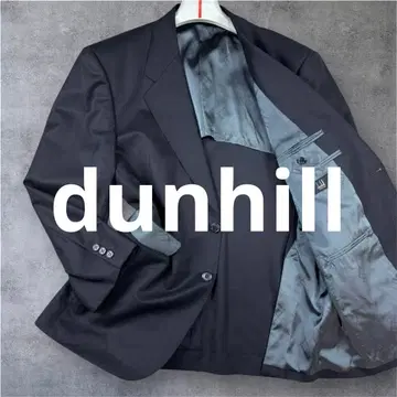 [새상품급] 던힐 dunhill 테일러드 자켓 헤링본 블랙 계열