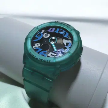 BABY-G 네온 다이얼 시리즈 제리 마린 시리즈 블루