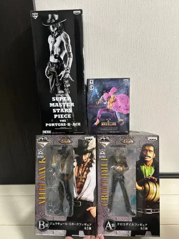 새상품. 미개봉! 원피스 피규어 묶음 판매