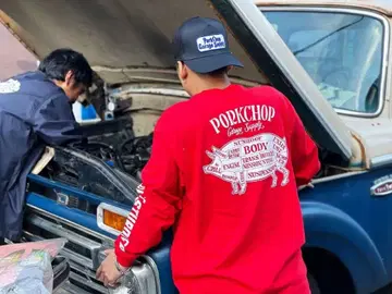 PORKCHOP GARAGE PORK BACK L/S TEE