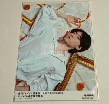 주간 TV 가이드 관동판 2025년 6/13호 마스다 토시키 브로마이드