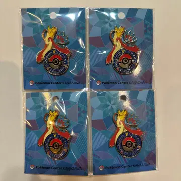 포켓몬 센터 카나자와 핀즈 밀로로스 4개 세트