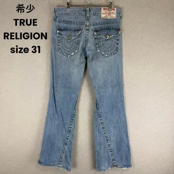레어 TRUE RELIGION 트루 릴리전 미국제 데님 팬츠
