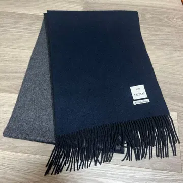 새상품급 머플러 페어팩스 FAIRFAX 남성용 캐시미어 100%