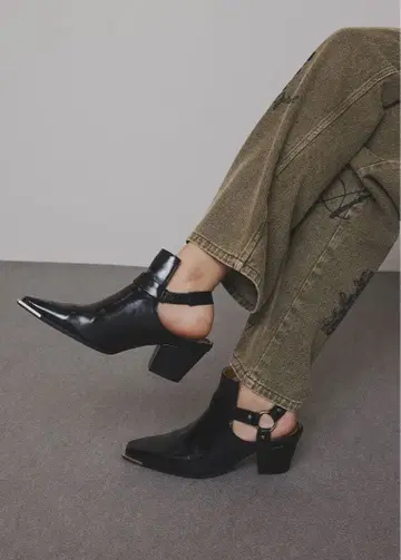 [ 새상품 미사용 ] Ameri BUCKLE ANKLE SHOES