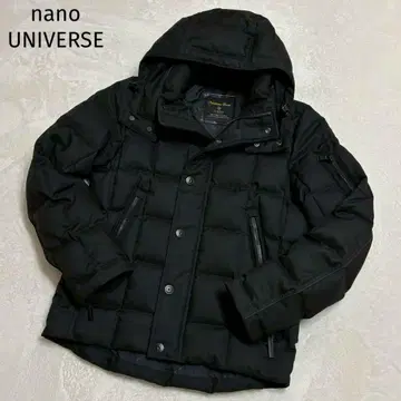 새상품급 나노유니버스 니시카와 다운 G2 다운 자켓 블랙 M