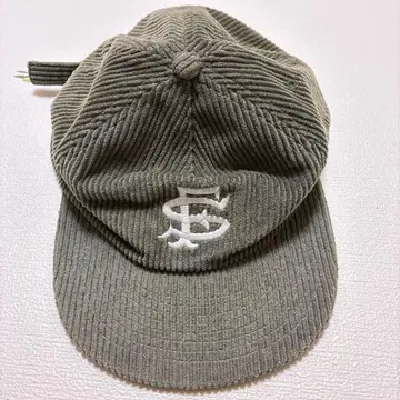 올리브 코듀로이 캡