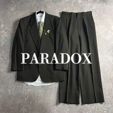 [ vintage ] 셋업 싱글 수트 쓰리피스 카키 그린